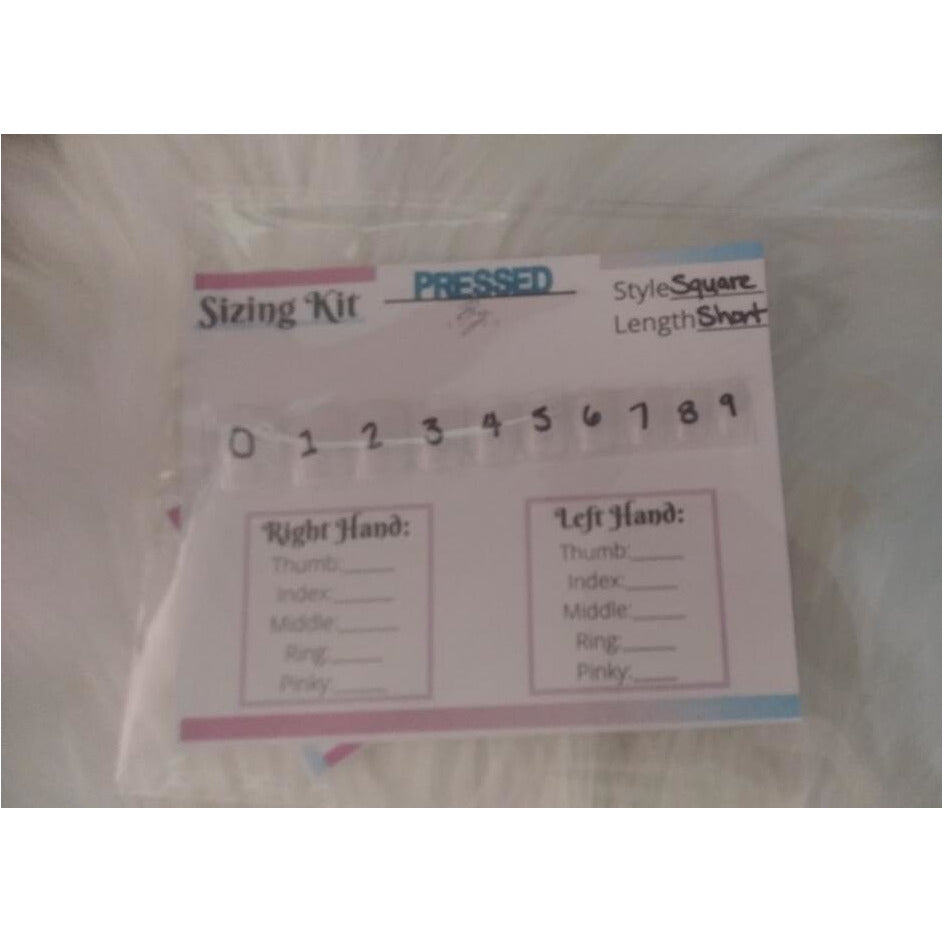 Sizing Kit- Short and Medium Shapes